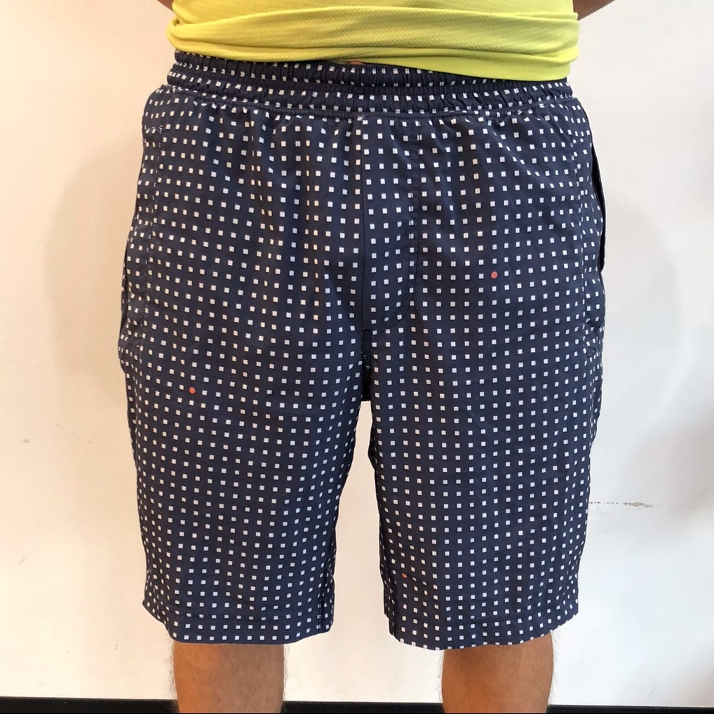 lululemon Men's Pace Breaker Shorts Blue Dots